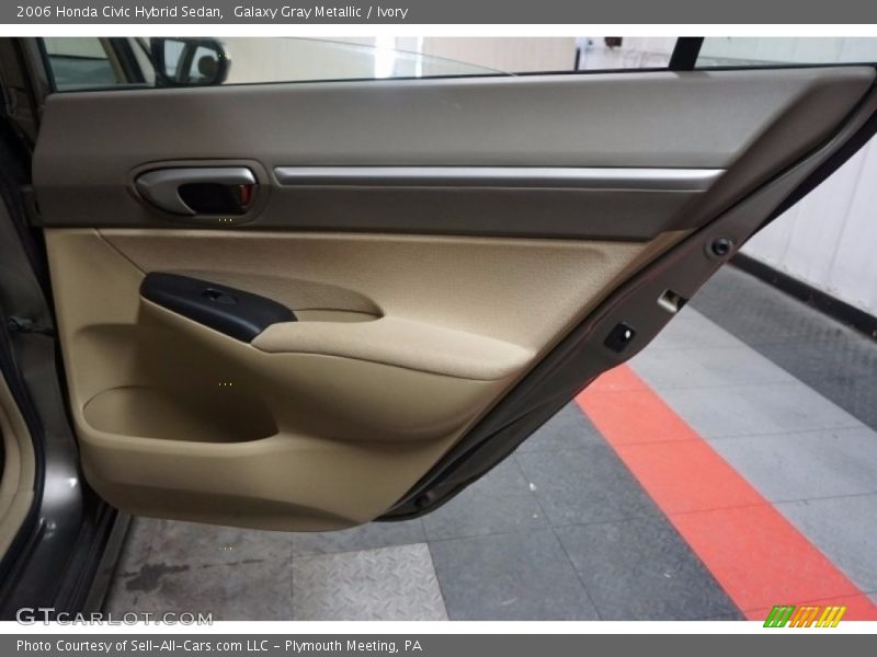 Galaxy Gray Metallic / Ivory 2006 Honda Civic Hybrid Sedan