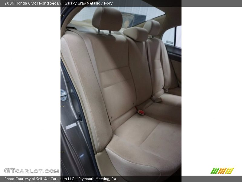 Galaxy Gray Metallic / Ivory 2006 Honda Civic Hybrid Sedan