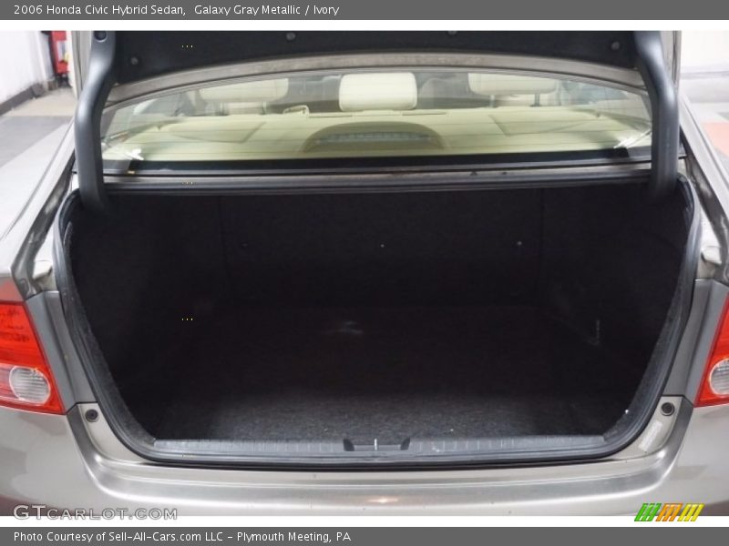 Galaxy Gray Metallic / Ivory 2006 Honda Civic Hybrid Sedan