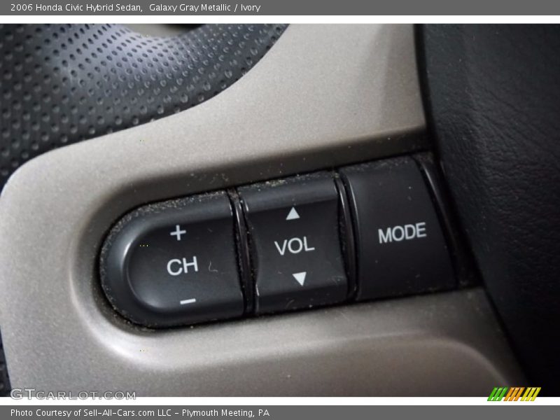 Galaxy Gray Metallic / Ivory 2006 Honda Civic Hybrid Sedan