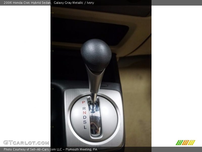 Galaxy Gray Metallic / Ivory 2006 Honda Civic Hybrid Sedan