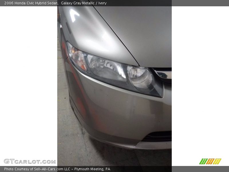 Galaxy Gray Metallic / Ivory 2006 Honda Civic Hybrid Sedan