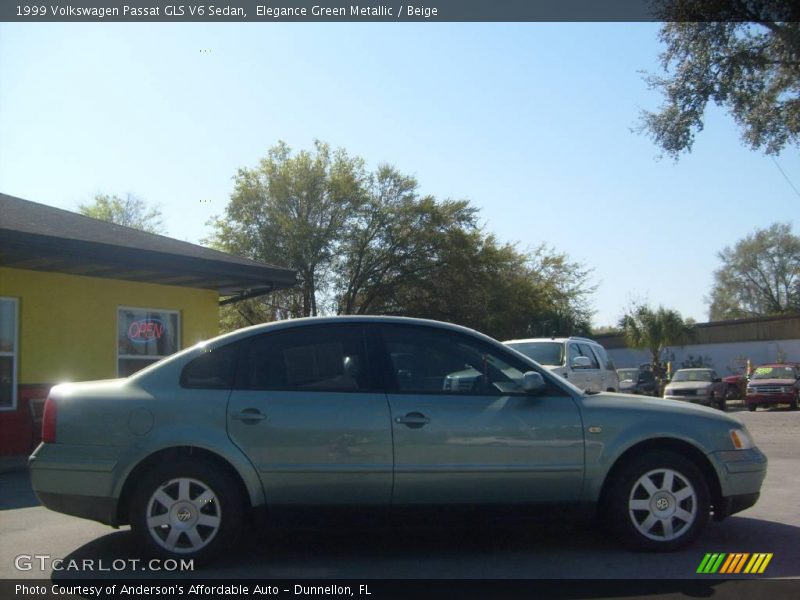 Elegance Green Metallic / Beige 1999 Volkswagen Passat GLS V6 Sedan