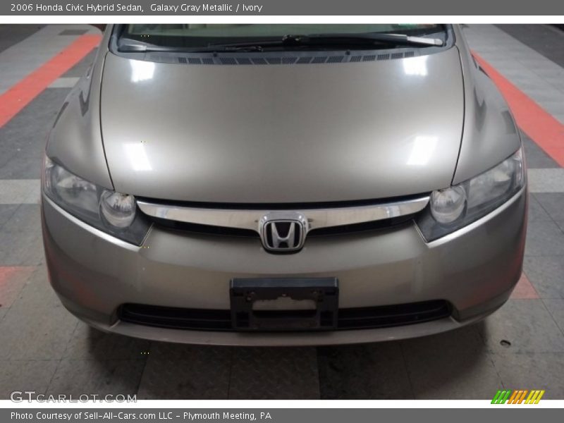 Galaxy Gray Metallic / Ivory 2006 Honda Civic Hybrid Sedan