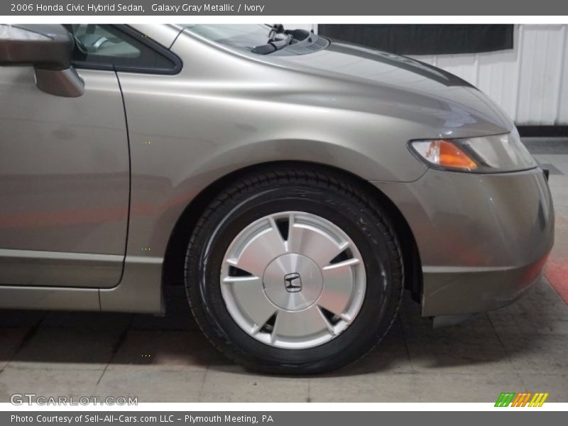 Galaxy Gray Metallic / Ivory 2006 Honda Civic Hybrid Sedan