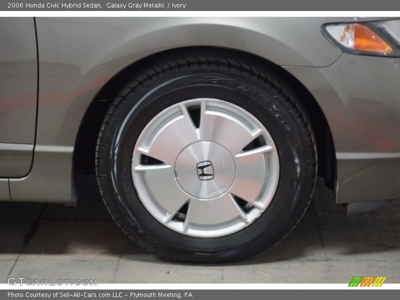 Galaxy Gray Metallic / Ivory 2006 Honda Civic Hybrid Sedan