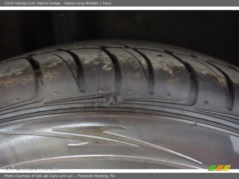 Galaxy Gray Metallic / Ivory 2006 Honda Civic Hybrid Sedan