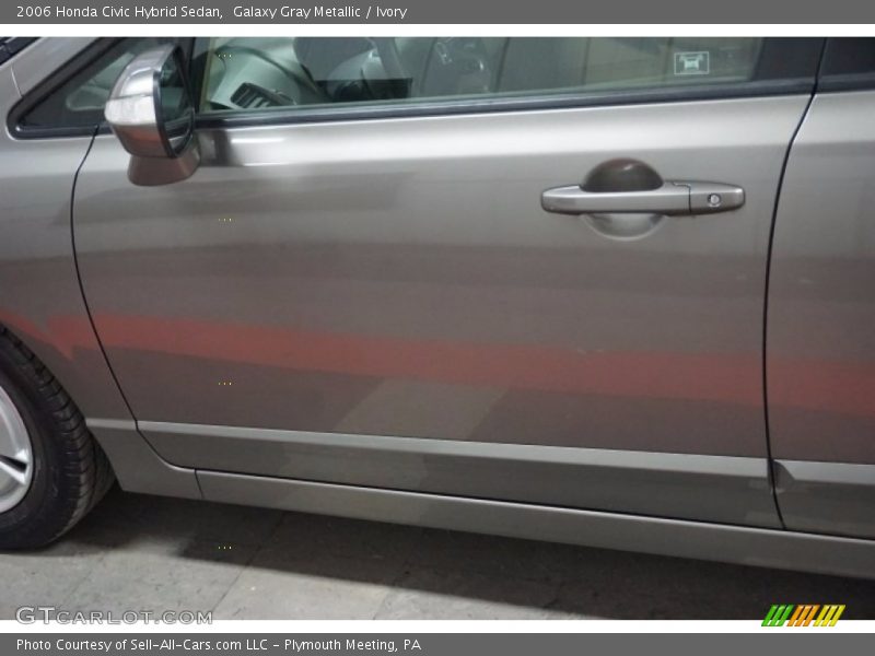 Galaxy Gray Metallic / Ivory 2006 Honda Civic Hybrid Sedan