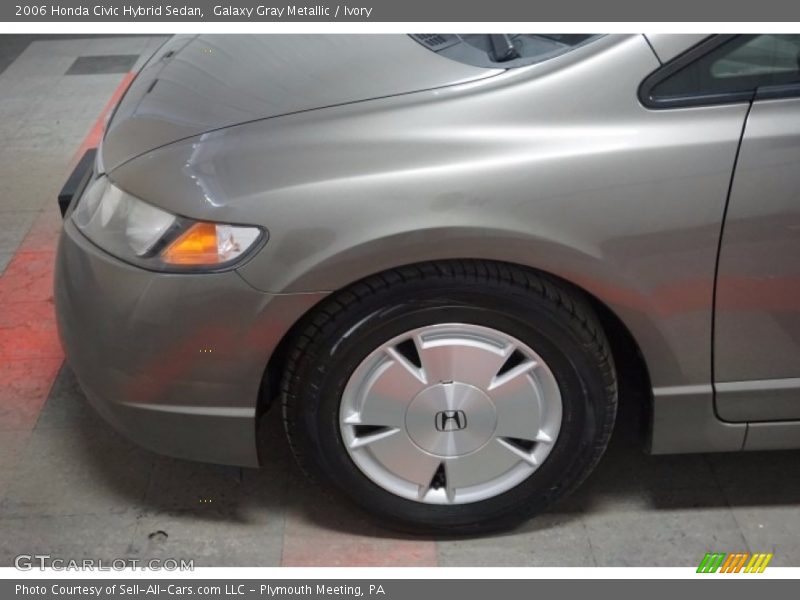 Galaxy Gray Metallic / Ivory 2006 Honda Civic Hybrid Sedan