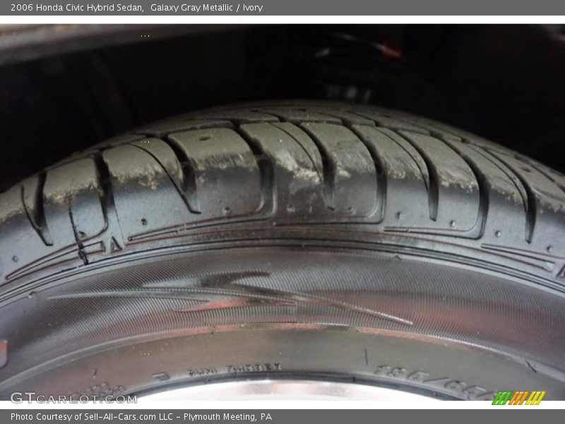 Galaxy Gray Metallic / Ivory 2006 Honda Civic Hybrid Sedan
