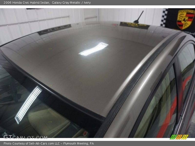 Galaxy Gray Metallic / Ivory 2006 Honda Civic Hybrid Sedan