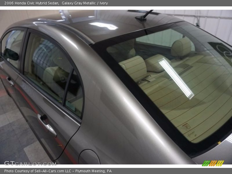 Galaxy Gray Metallic / Ivory 2006 Honda Civic Hybrid Sedan