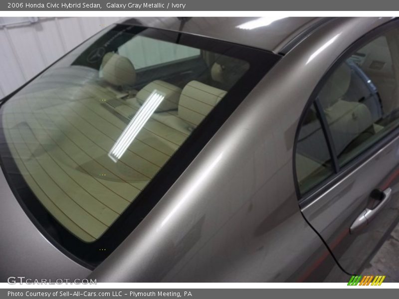 Galaxy Gray Metallic / Ivory 2006 Honda Civic Hybrid Sedan