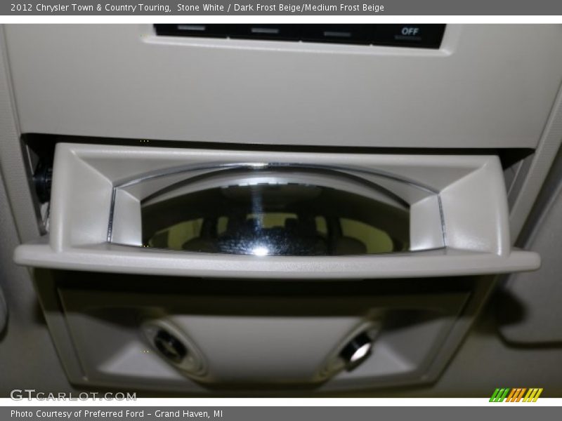 Stone White / Dark Frost Beige/Medium Frost Beige 2012 Chrysler Town & Country Touring