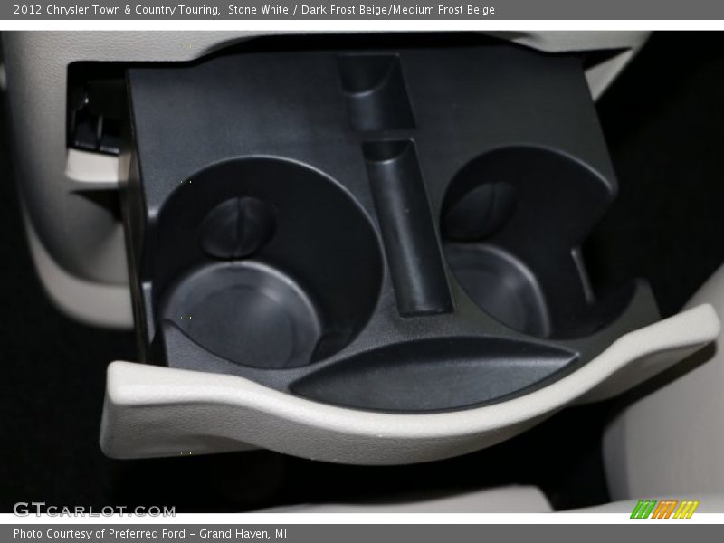 Stone White / Dark Frost Beige/Medium Frost Beige 2012 Chrysler Town & Country Touring