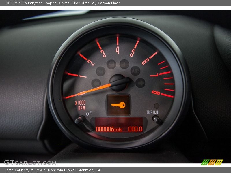 Crystal Silver Metallic / Carbon Black 2016 Mini Countryman Cooper