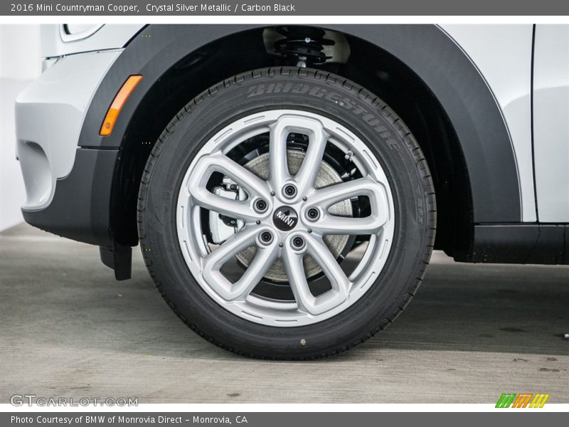 Crystal Silver Metallic / Carbon Black 2016 Mini Countryman Cooper