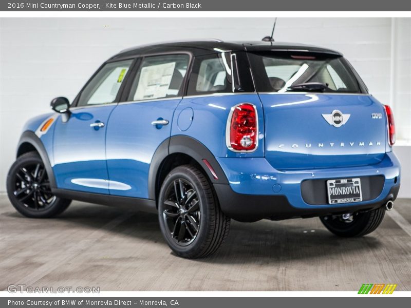 Kite Blue Metallic / Carbon Black 2016 Mini Countryman Cooper