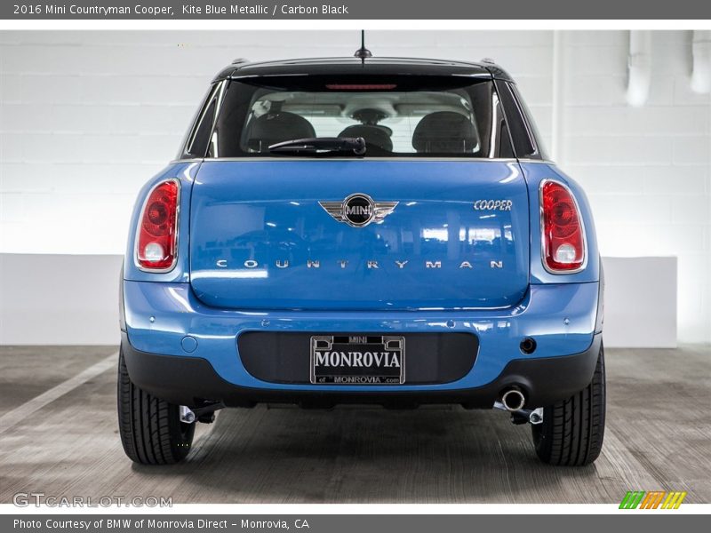 Kite Blue Metallic / Carbon Black 2016 Mini Countryman Cooper