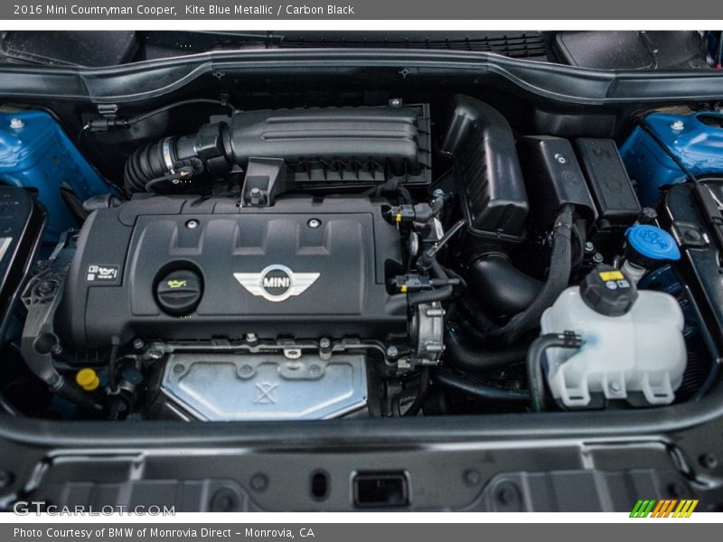 Kite Blue Metallic / Carbon Black 2016 Mini Countryman Cooper