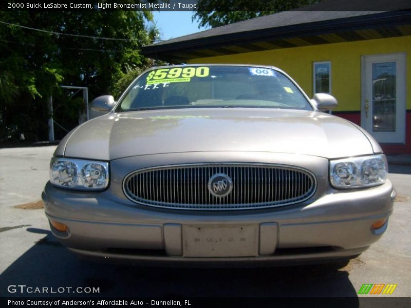 Light Bronzemist Metallic / Taupe 2000 Buick LeSabre Custom