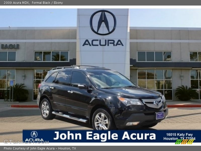 Formal Black / Ebony 2009 Acura MDX