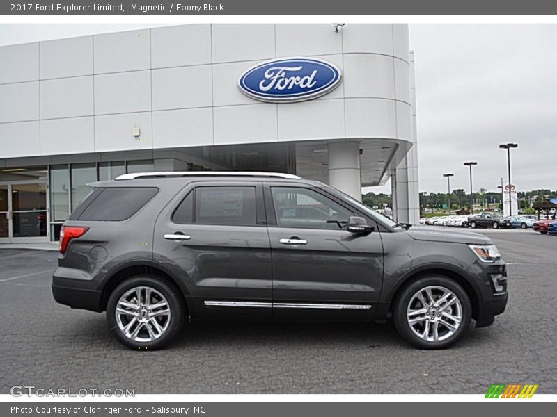 Magnetic / Ebony Black 2017 Ford Explorer Limited