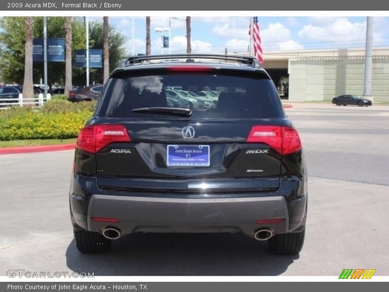 Formal Black / Ebony 2009 Acura MDX