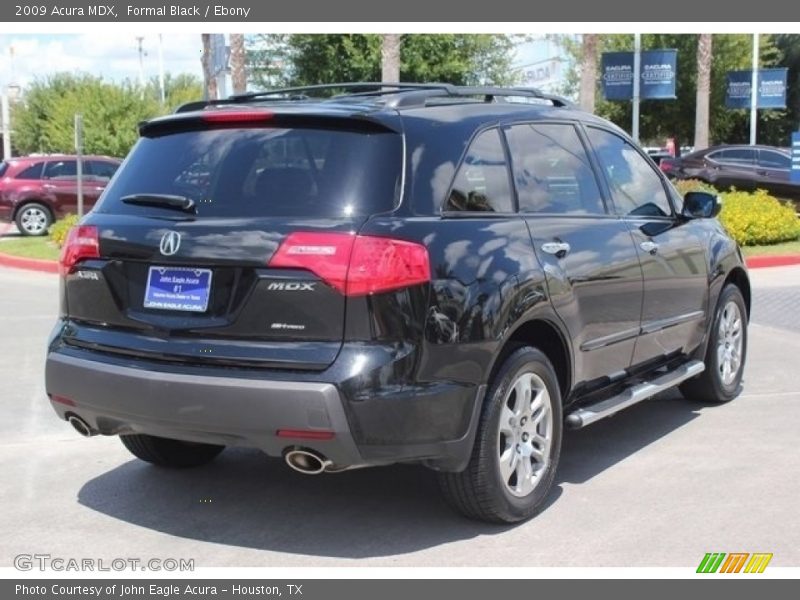 Formal Black / Ebony 2009 Acura MDX