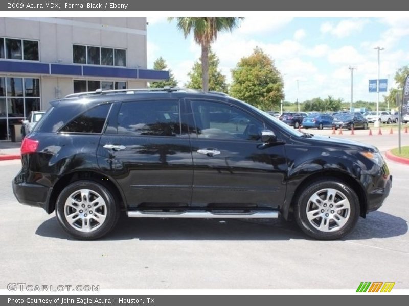 Formal Black / Ebony 2009 Acura MDX
