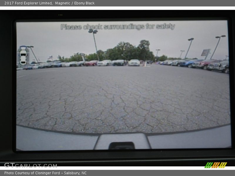 Magnetic / Ebony Black 2017 Ford Explorer Limited