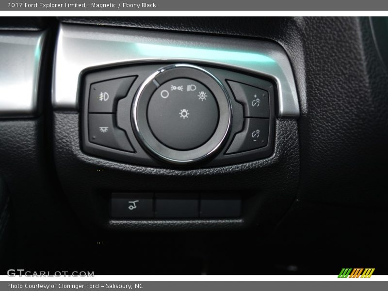 Magnetic / Ebony Black 2017 Ford Explorer Limited