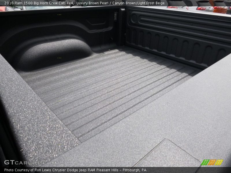 Luxury Brown Pearl / Canyon Brown/Light Frost Beige 2016 Ram 1500 Big Horn Crew Cab 4x4