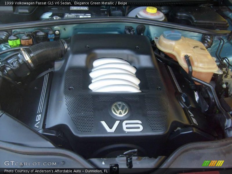 Elegance Green Metallic / Beige 1999 Volkswagen Passat GLS V6 Sedan