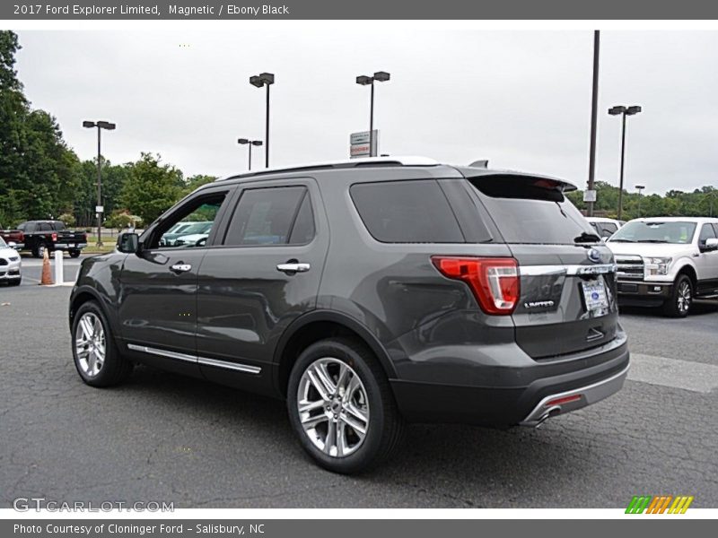 Magnetic / Ebony Black 2017 Ford Explorer Limited