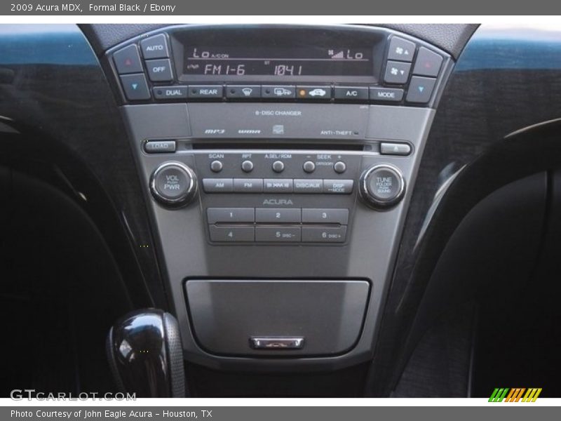 Formal Black / Ebony 2009 Acura MDX