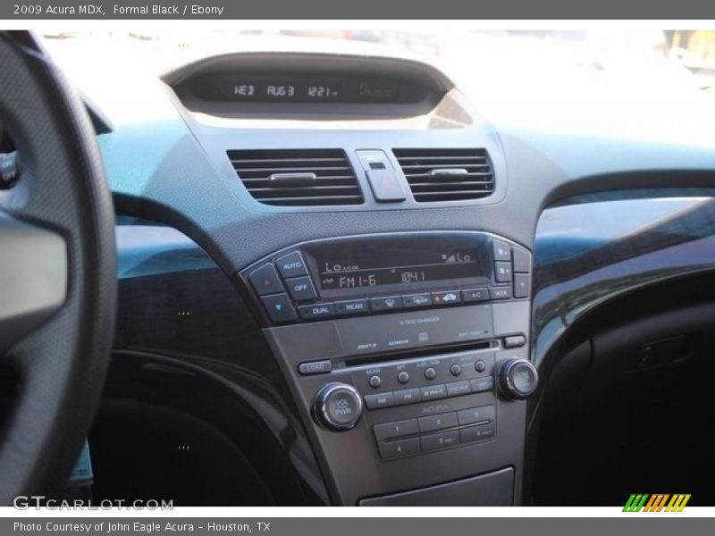 Formal Black / Ebony 2009 Acura MDX