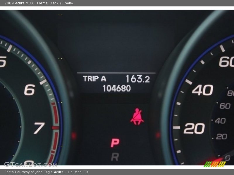 Formal Black / Ebony 2009 Acura MDX