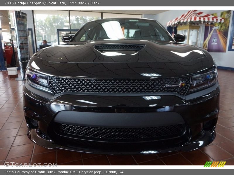 Pitch Black / Black 2016 Dodge Charger R/T Scat Pack