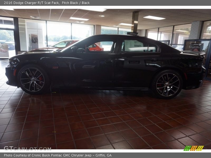 Pitch Black / Black 2016 Dodge Charger R/T Scat Pack