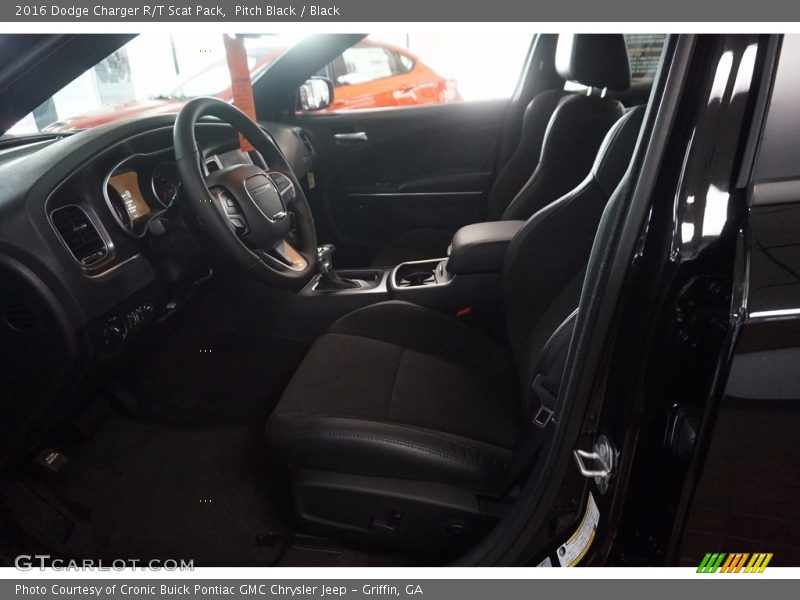 Pitch Black / Black 2016 Dodge Charger R/T Scat Pack