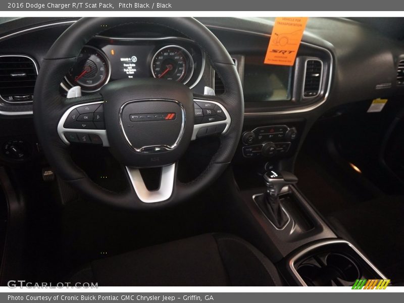 Pitch Black / Black 2016 Dodge Charger R/T Scat Pack