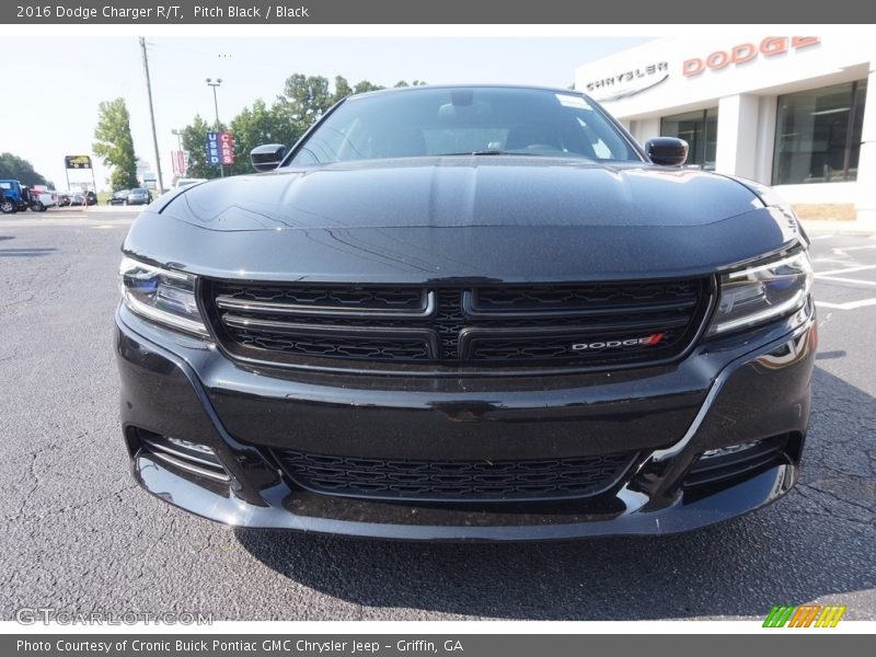 Pitch Black / Black 2016 Dodge Charger R/T