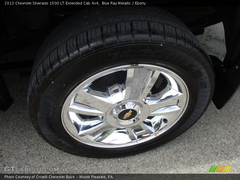 Blue Ray Metallic / Ebony 2013 Chevrolet Silverado 1500 LT Extended Cab 4x4