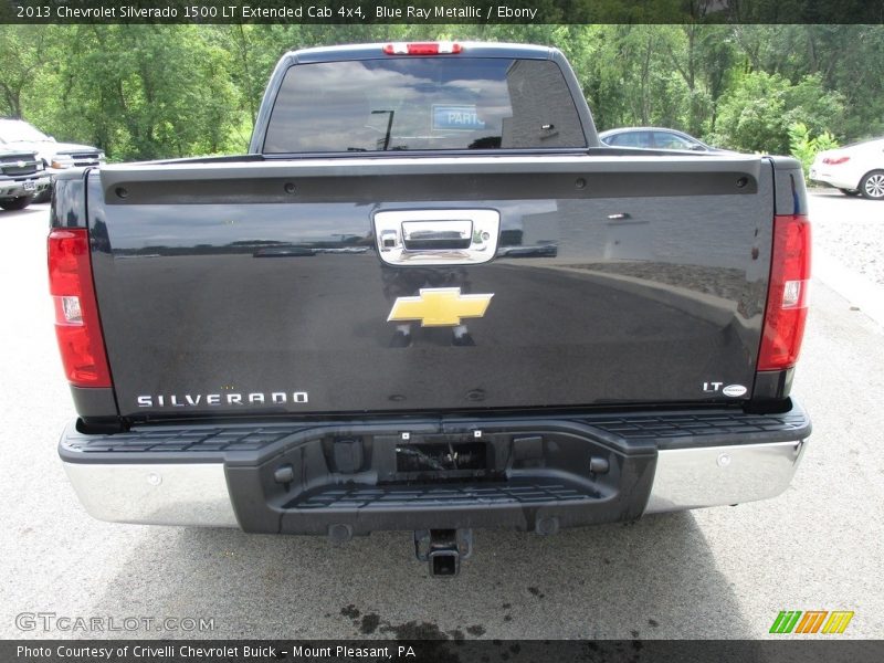 Blue Ray Metallic / Ebony 2013 Chevrolet Silverado 1500 LT Extended Cab 4x4