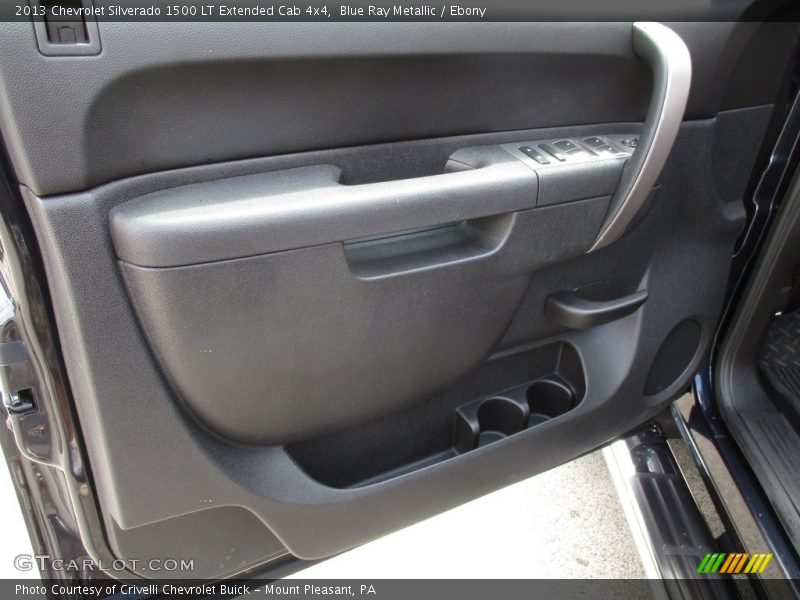Blue Ray Metallic / Ebony 2013 Chevrolet Silverado 1500 LT Extended Cab 4x4