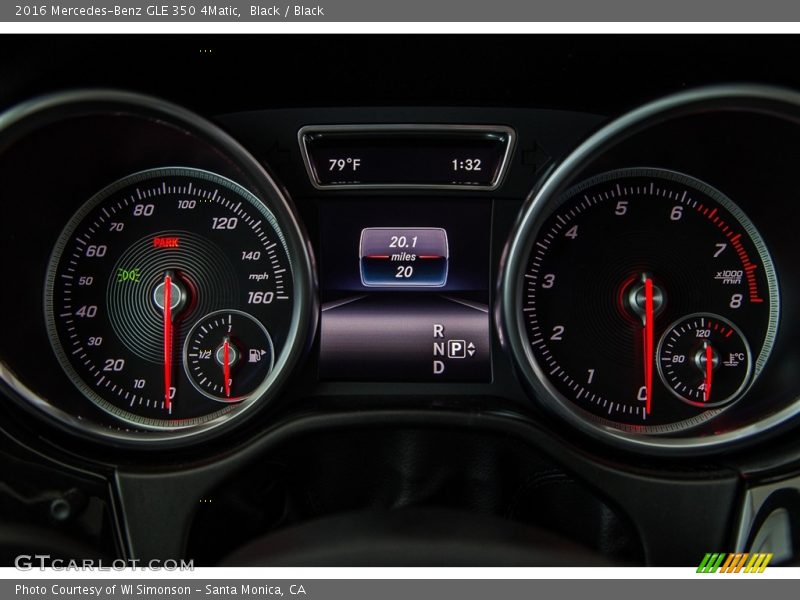 Black / Black 2016 Mercedes-Benz GLE 350 4Matic