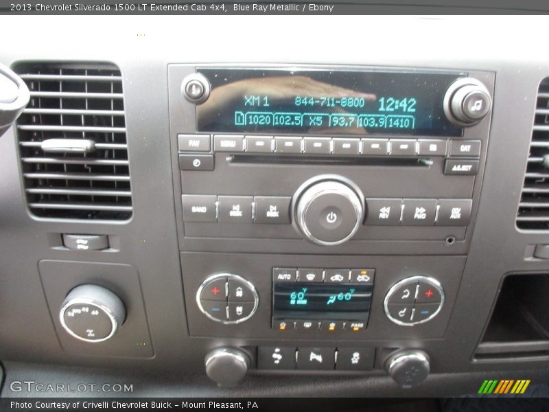 Blue Ray Metallic / Ebony 2013 Chevrolet Silverado 1500 LT Extended Cab 4x4