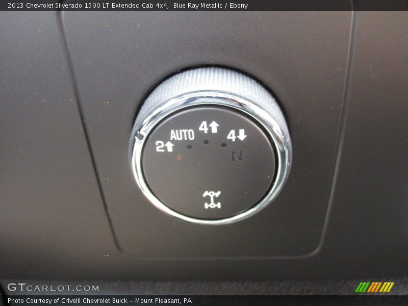 Blue Ray Metallic / Ebony 2013 Chevrolet Silverado 1500 LT Extended Cab 4x4