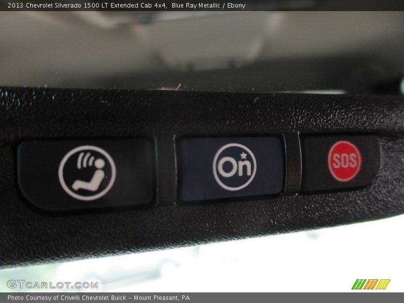 Blue Ray Metallic / Ebony 2013 Chevrolet Silverado 1500 LT Extended Cab 4x4